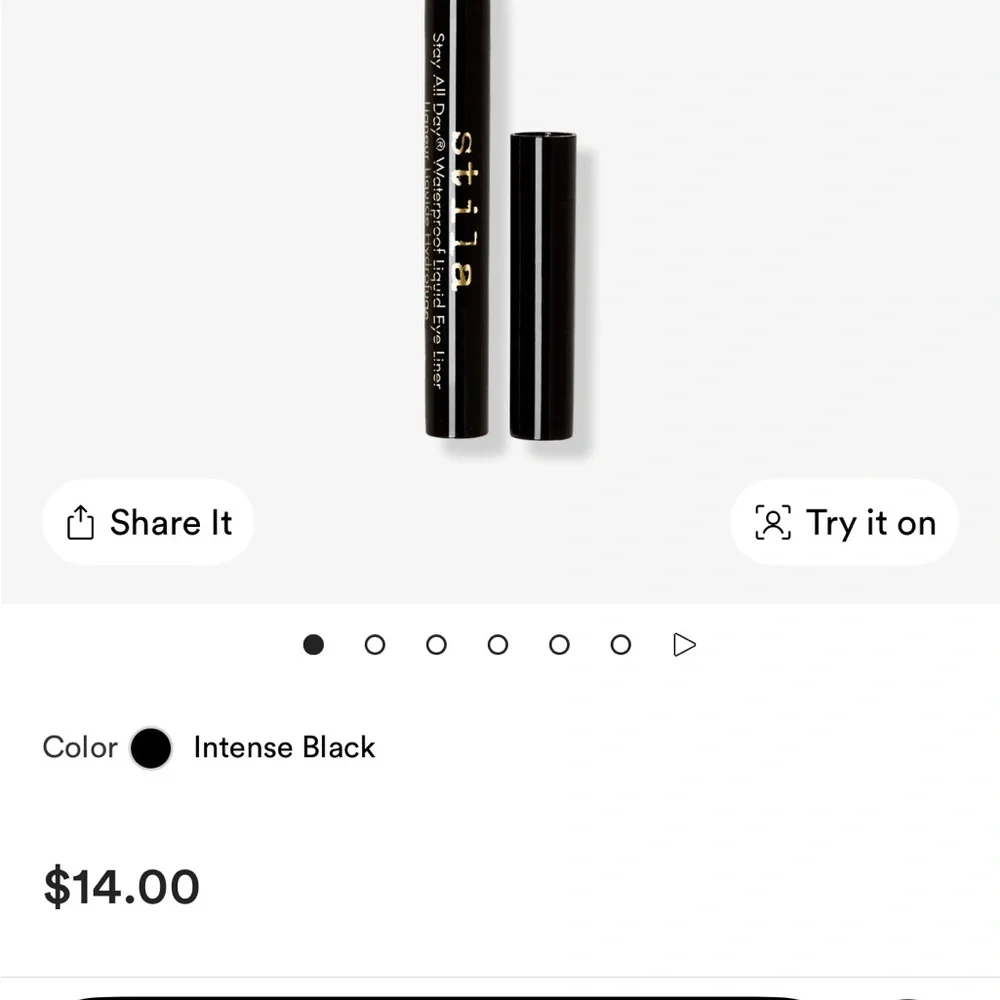 FREE in bundle Stila Liquid Eyeliner - Classic Black Waterproof NWT sealed